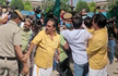 K-Rail protest: Congress leaders manhandled while marching to Parliament